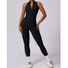 Гладкий комбенизон Leggings Body Crop T-shirt model 52